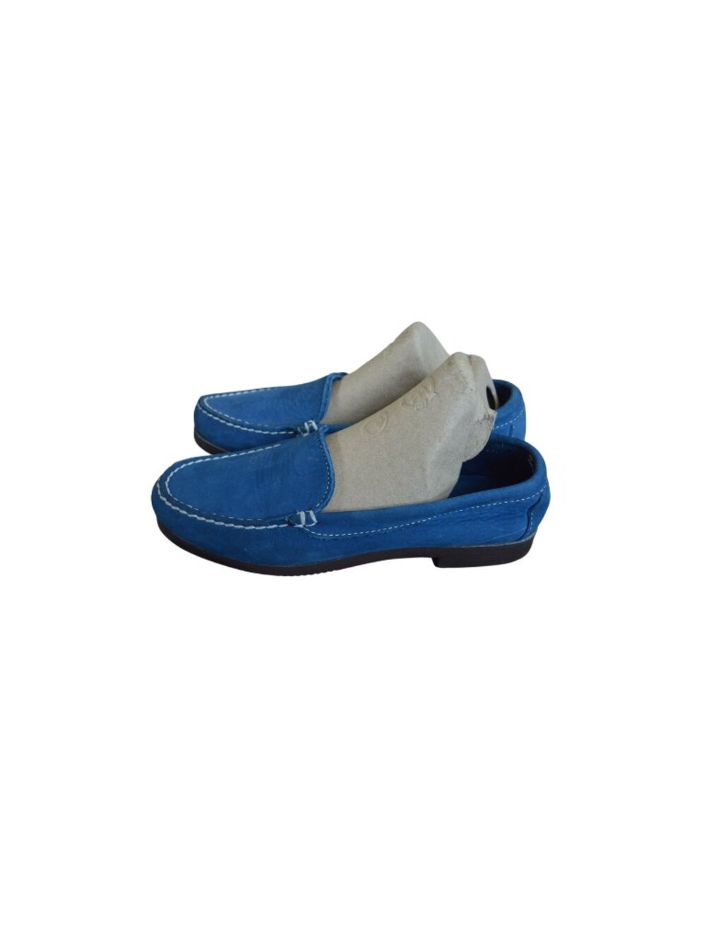 Vintage Dexter Blue Leather Loafer Women's Size 6.5 Preppy Summer Coastal Casual